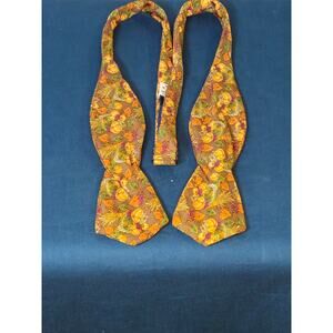 Beau Ties LTD cornucopia Thanksgiving fall bowtie 100% silk